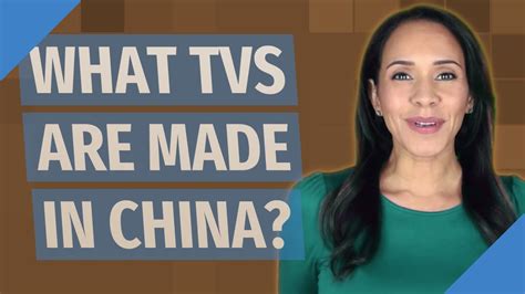 how are tv made in china